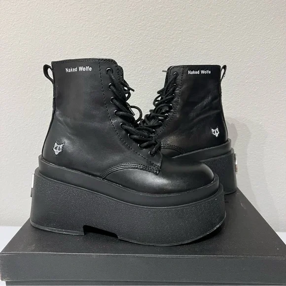 NAKED WOLFE  SATURN BOOT ブーツ Naked Wolfe Saturn Platform Lace-Up Boot (Women) | Nordstrom